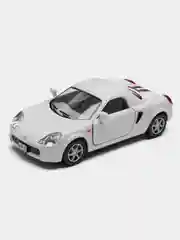 Белый машинка металлическая, инерционная, Toyota MR2 KT5026D 1:32 Kinsmart