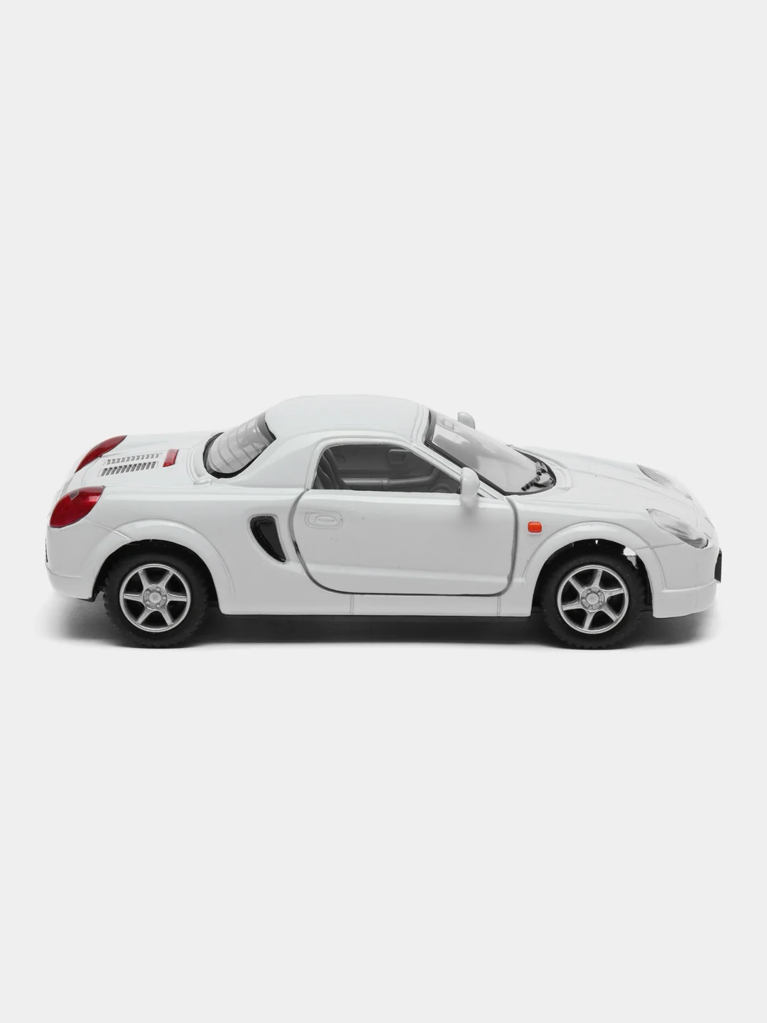 Белый машинка металлическая, инерционная, Toyota MR2 KT5026D 1:32 Kinsmart