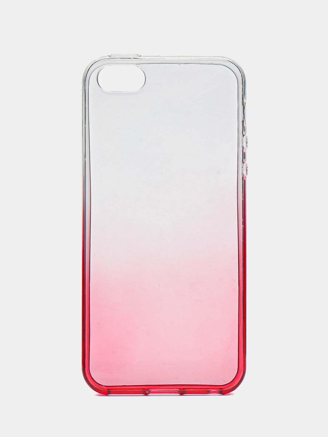 Красный силиконовый чехол для iPhone 5 / 5s / SE