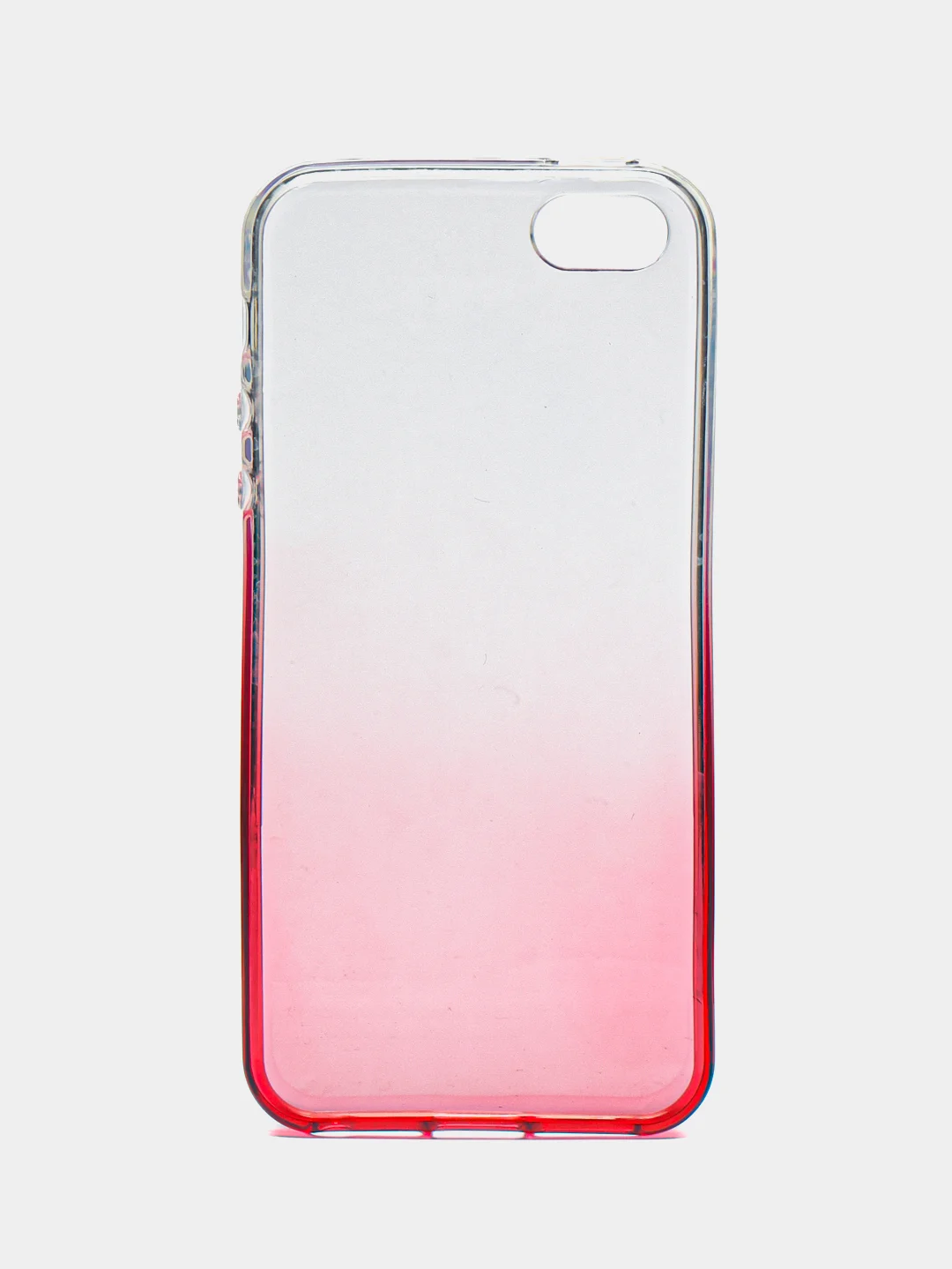 Красный силиконовый чехол для iPhone 5 / 5s / SE