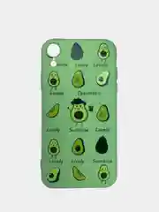 Зеленый силиконовый чехол с рисунком iPhone 11 Pro Max, XS, XR