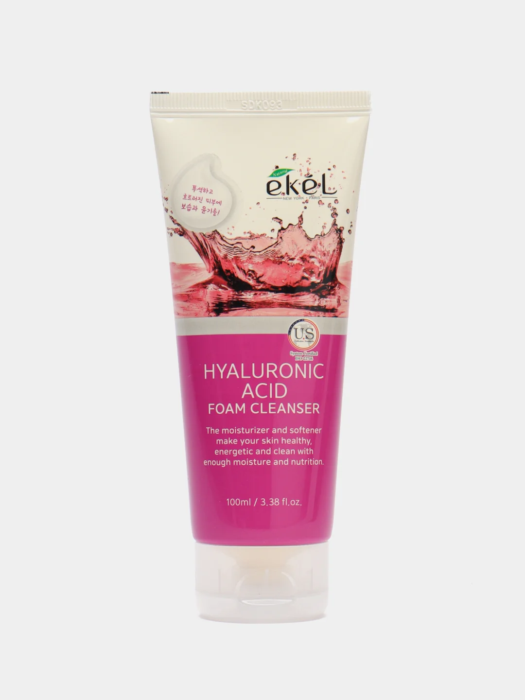 Фуксия пенка для умывания Ekel Foam Cleanser, корейская, 100 мл