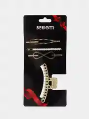 Желтый 316367 Beriotti набор аксессуаров для волос, 4 пр