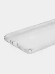 Прозрачный чехол силиконовый для Samsung Galaxy A51 накладка, плотный бампер затемненный Araree
