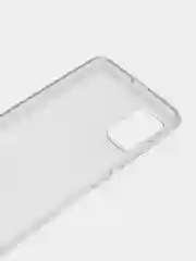 Прозрачный чехол силиконовый для Samsung Galaxy A51 накладка, плотный бампер затемненный Araree