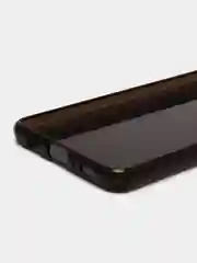 Черный чехол силиконовый для Samsung Galaxy A71 накладка бампер черный / прозрачный Araree
