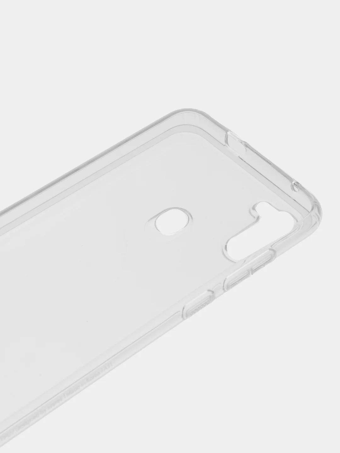 Прозрачный чехол силиконовый для Samsung Galaxy A11 накладка, плотный бампер Cover Araree