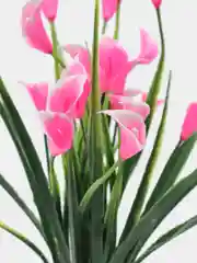 Розовый искусственные цветы, каллы, лилия