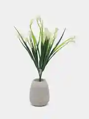 Белый искусственные цветы, каллы, лилия
