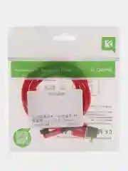 Алый магнитный кабель с быстрой зарядкой 3А Floveme разъемы, Micro-USB / Type-C /Lightning