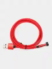 Алый магнитный кабель с быстрой зарядкой 3А Floveme разъемы, Micro-USB / Type-C /Lightning