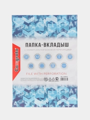 Файл-вкладыш А4, 30 мкм, Calligrata, глянцевый, вертикальный, 50 штук