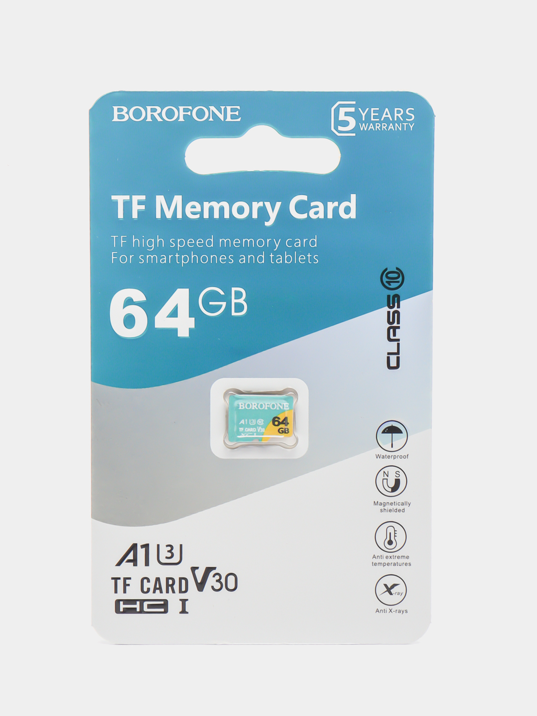 Карта памяти microSD BOROFONE 4/8/16/32/64/128/256 GB купить по цене 3490 ₽  в интернет-магазине Магнит Маркет