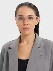 Розовый имиджевые очки MIRSEE, прозрачные, унисекс