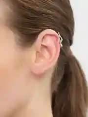 Серебряный кафф "Человечек"