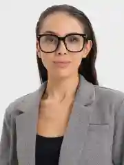 Черный имиджевые очки MIRSEE, прозрачные, унисекс