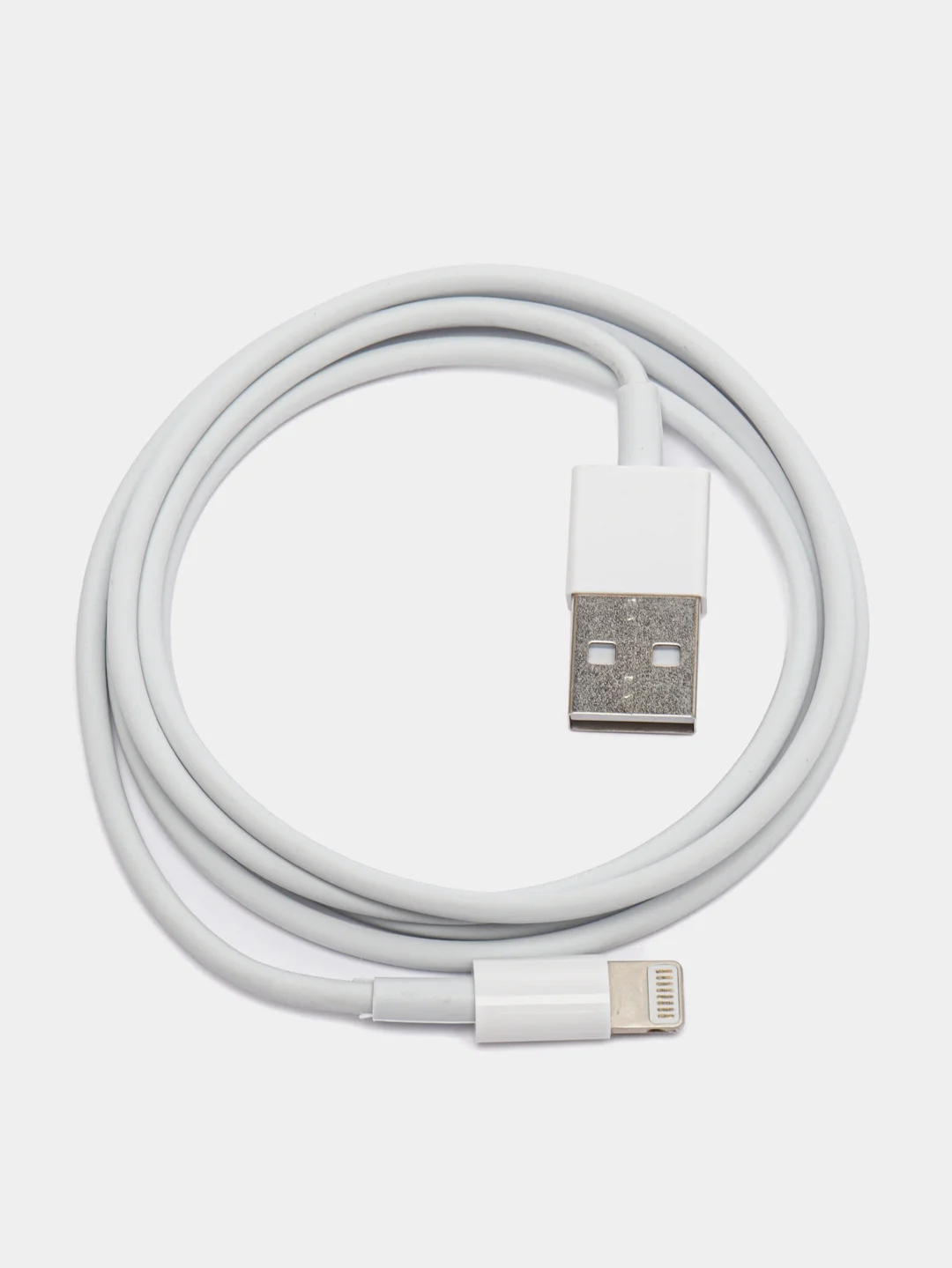 Белый кабель зарядный для айфона, с Type-C - Lightning, USB-Lightning, быстрая зарядка iPhone