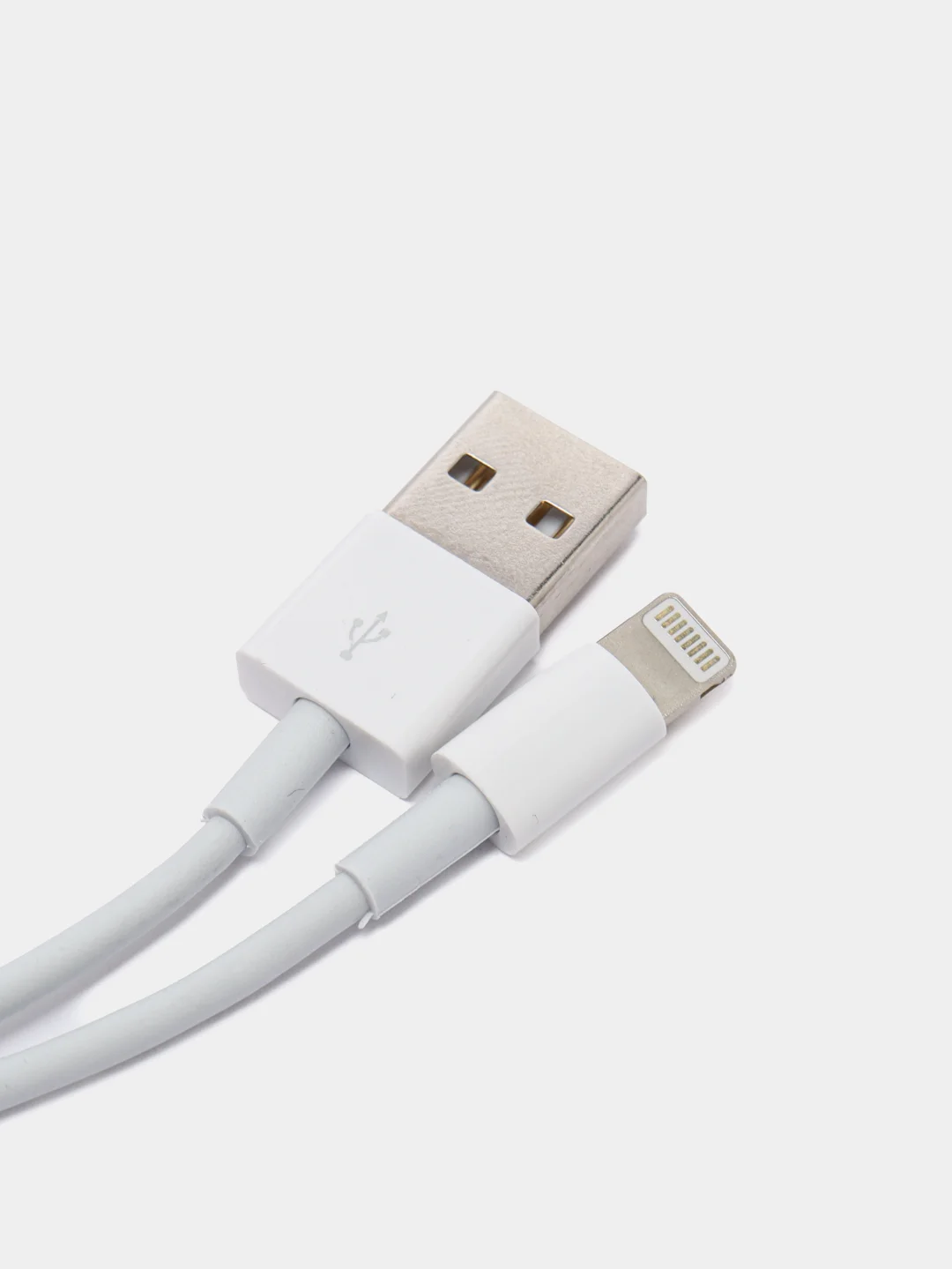 Белый кабель зарядный для айфона, с Type-C - Lightning, USB-Lightning, быстрая зарядка iPhone