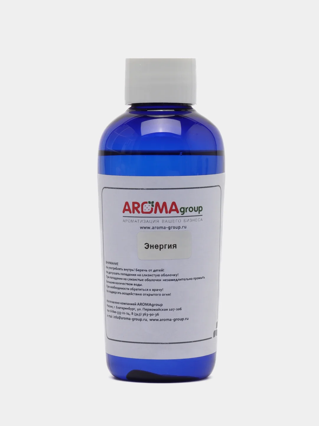 Картридж с арома-маслом для аппарата AROMAgroup Spa 200, аромат "Энергия", 110 мл.