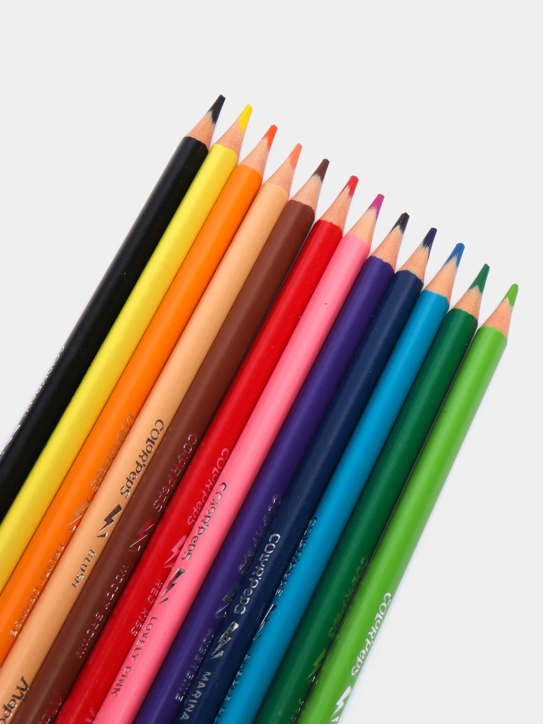 Карандаши цветные для рисования мягкие Maped Color Peps Strong, набор 12 цветов, 181988