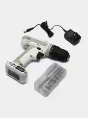 Белый аккумуляторная ударная дрель-шуруповерт Xiaomi MarsWorker 12V Lithium Impact Drill