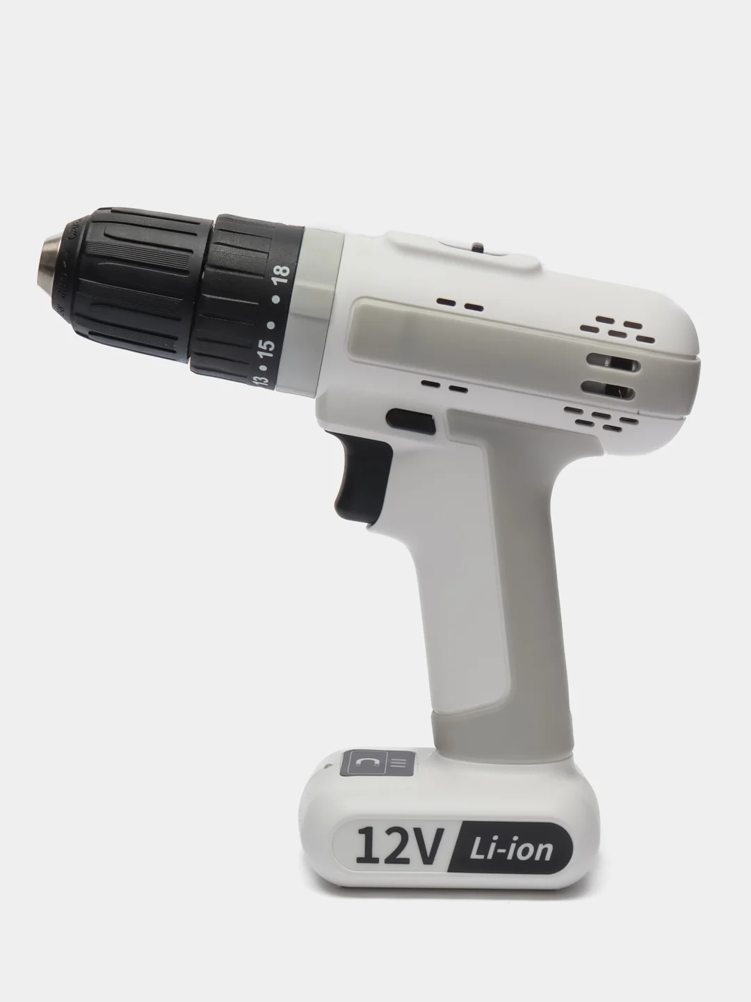 Белый аккумуляторная ударная дрель-шуруповерт Xiaomi MarsWorker 12V Lithium Impact Drill