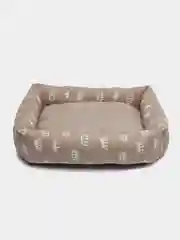 Бежевый лежанка Клампи "Лондон" для собак и кошек, 52 x 47 х 12