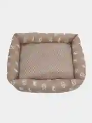 Бежевый лежанка Клампи "Лондон" для собак и кошек, 52 x 47 х 12