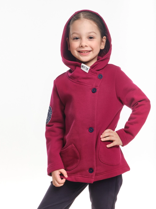 Толстовка с капюшоном Mini Maxi, для девочки