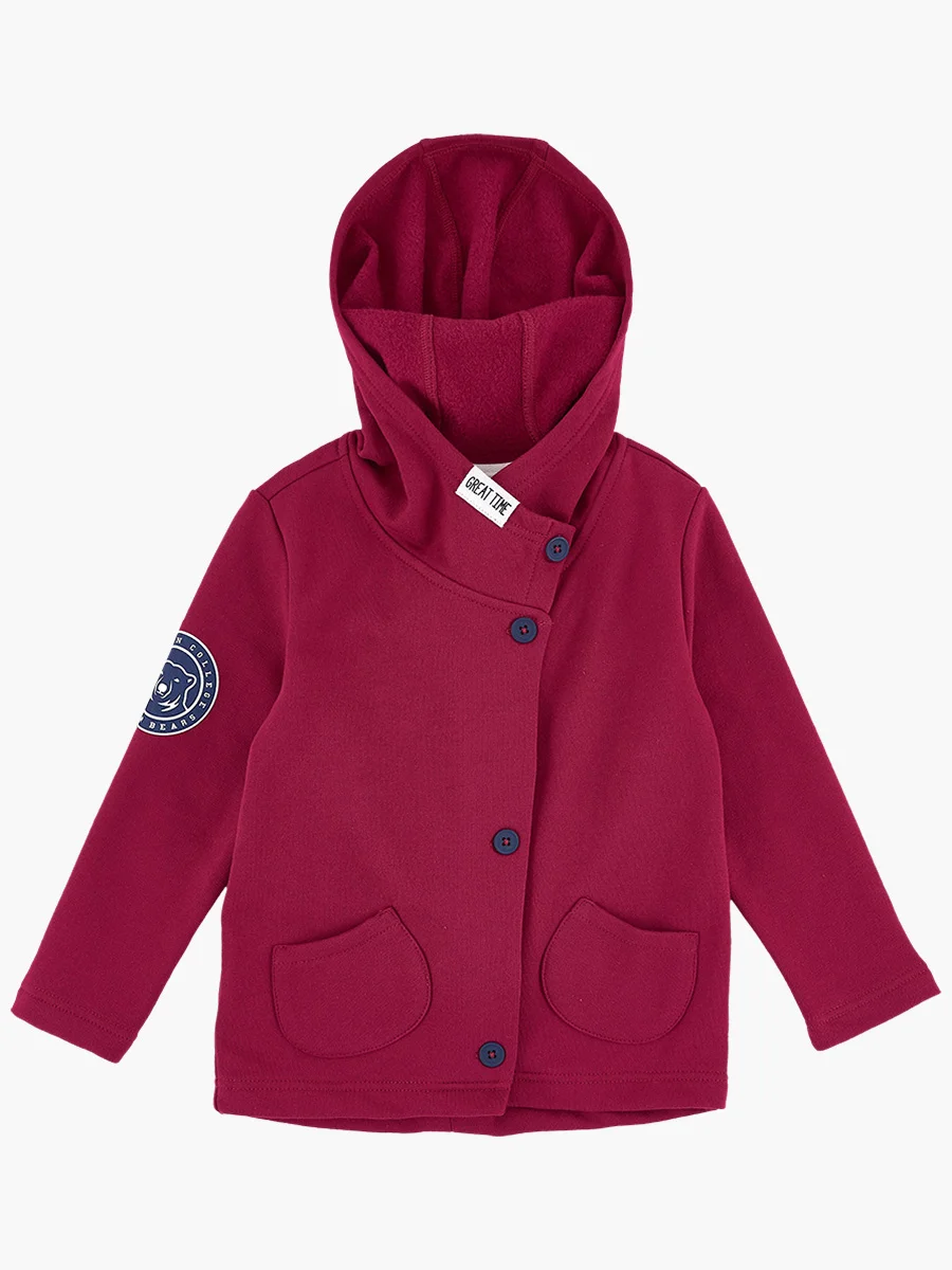 Толстовка с капюшоном Mini Maxi, для девочки