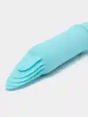 Бирюзовый вибратор женский, бесшумный, мини-вибратор