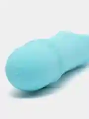 Голубой вибратор женский, бесшумный, мини-вибратор