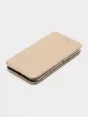 Бордовый чехол-книжка для Samsung Galaxy J1 (2016), Самсунг J1, экокожа
