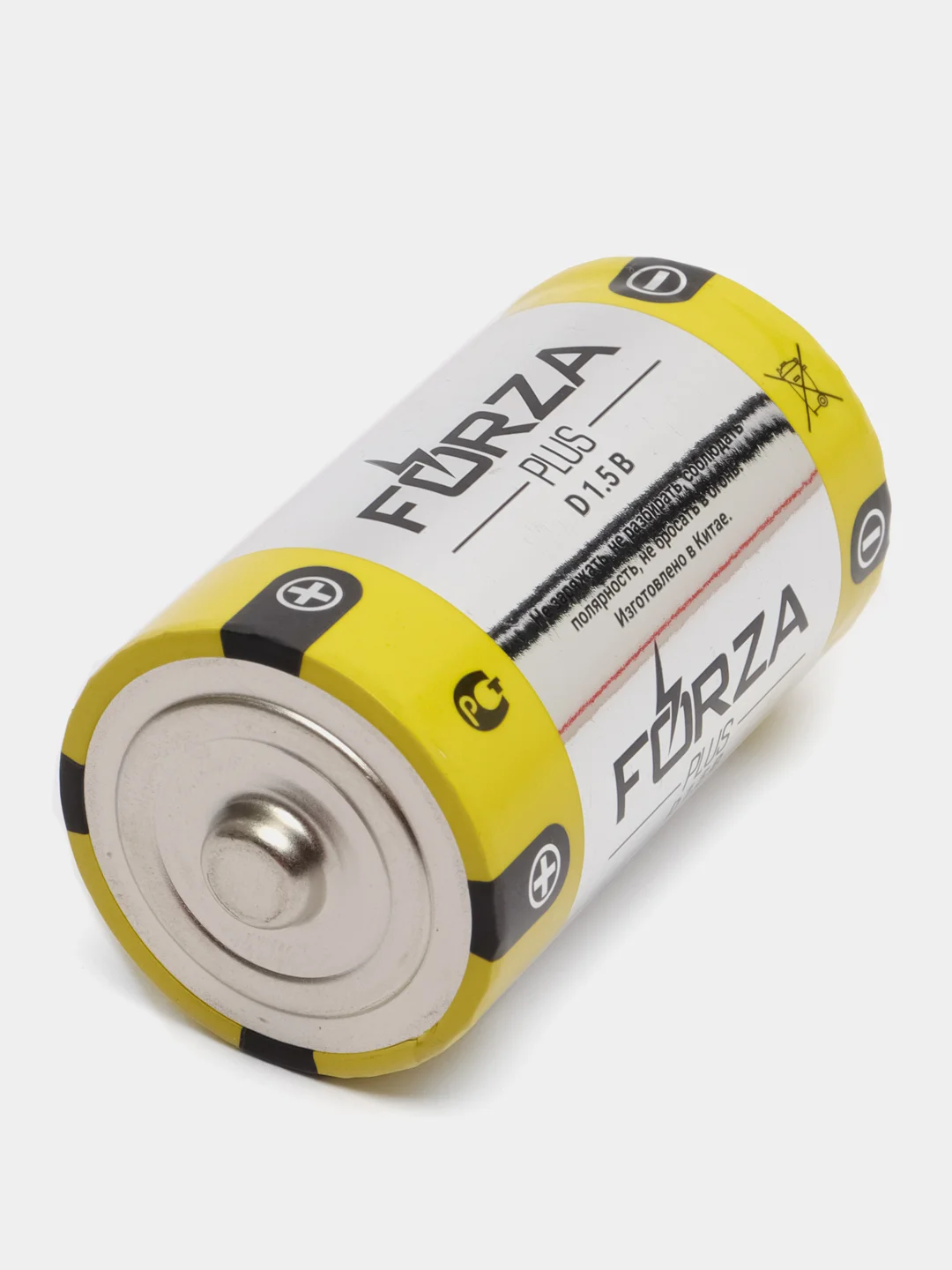 Батарейки щелочные тип D, BL, 2 шт, FORZA "Alkaline"