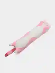 Розовый мягкая игрушка Кот батон 50/70/90/110 см, кот подушка антистресс/котик/кот сосиска 90 см