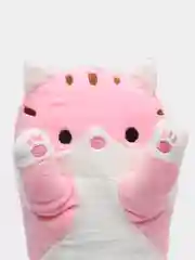 Розовый мягкая игрушка Кот батон 50/70/90/110 см, кот подушка антистресс/котик/кот сосиска 90 см