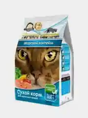 Сухой корм для кошек Ночной охотник "Морской коктейль", 400 г