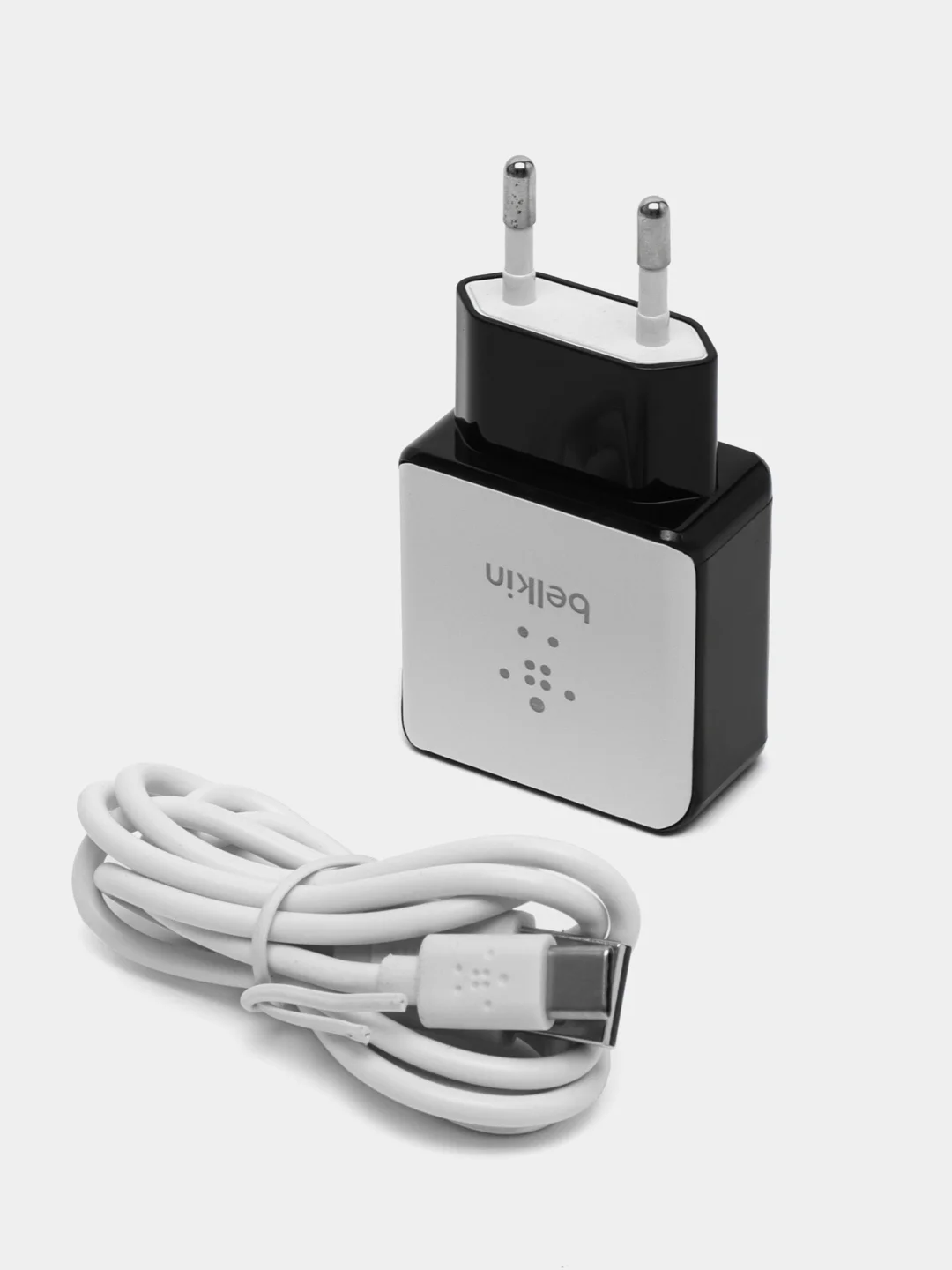 Сетевое зарядное устройство схожее с Belkin 10Вт, USB + кабель USB-Type-C