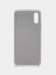 Серебряный накладка для Xiaomi Redmi 9A, силиконовая, трехслойная