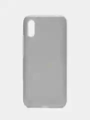 Серебряный накладка для Xiaomi Redmi 9A, силиконовая, трехслойная
