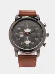 Коричневый мужские наручные часы Hannah Martin HM8701, в подарочной упаковке