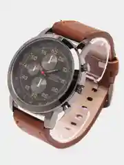 Коричневый мужские наручные часы Hannah Martin HM8701, в подарочной упаковке