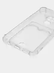 Марсала чехол для Xiaomi Redmi Note 9, Сяоми Редми Нот 9 прозрачный, с карманом для карты