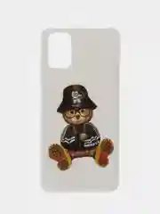 Накладка для Xiaomi Poco M3 акриловая с рисунком "Медведь" арт. 0960