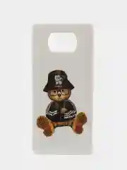 Накладка для Xiaomi Poco X3 акриловая с рисунком "Медведь", арт. 0960
