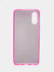 Сиреневый накладка для Samsung A02, силиконовая, трехслойная