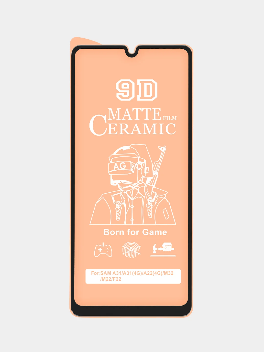Samsung Galaxy А22, А31, A32, A33, М32, M22 (Самсунг) керамическая пленка, стекло