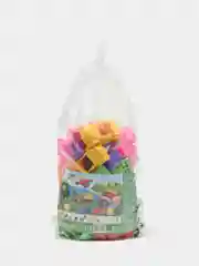 Желтый детский блочный конструктор "Комби Блок" 35/50/100/150/200/300/400/500 шт, крупные детали