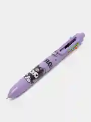 Сиреневый ручка шариковая Kuromi, многоцветная, 6 цветов