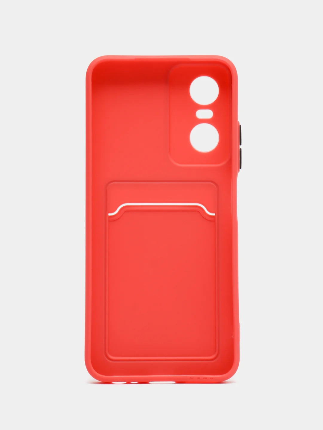Коралловый силиконовый чехол для Tecno POP 6 Pro (Техно Поп 6 Про), прозрачный